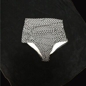 ‼️4/$20‼️ SHEIN Black and White High-Waisted Swim Bottom